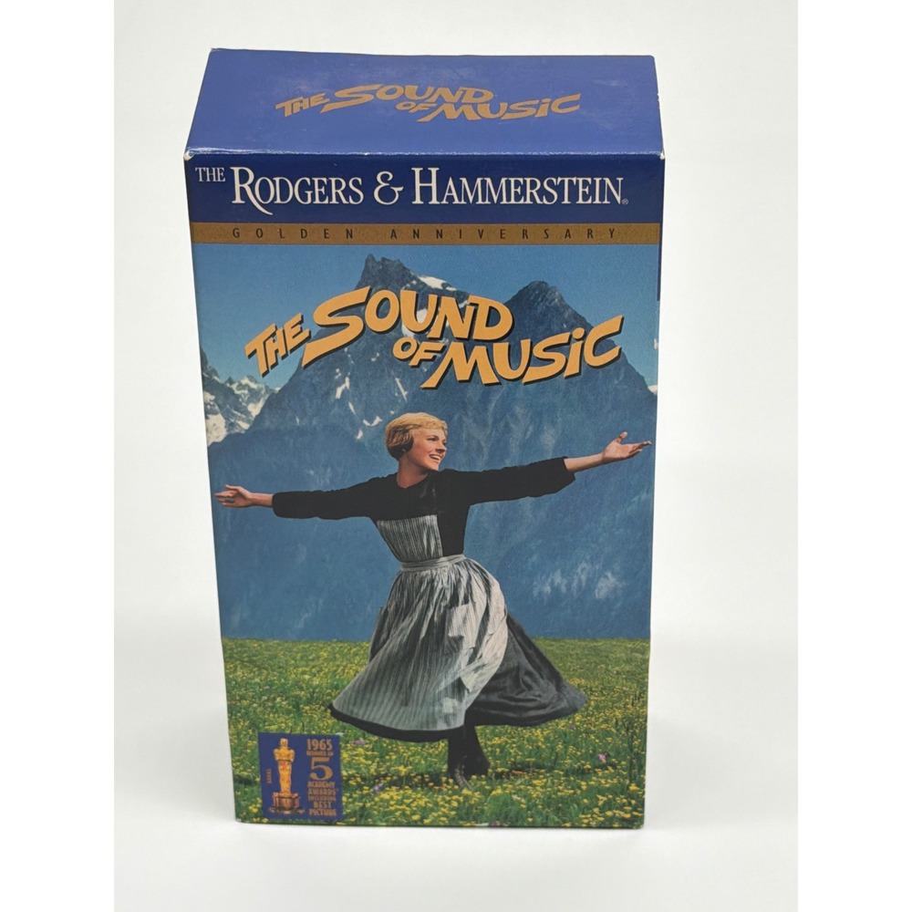 The Sound of Music Golden Anniversary VHS 2-Tape Set Rodgers & Hammerstein 1051‎